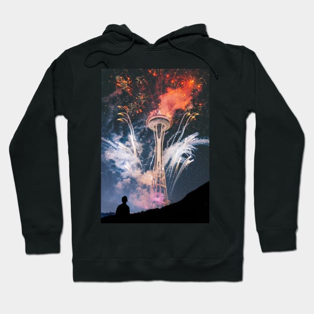 Fireworks Hoodie by Fanbros_art